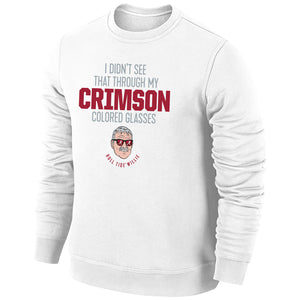 RTW Crimson Colored Glasses Sweatshirt