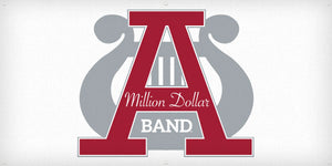 Million Dollar Band Vintage Logo Banner