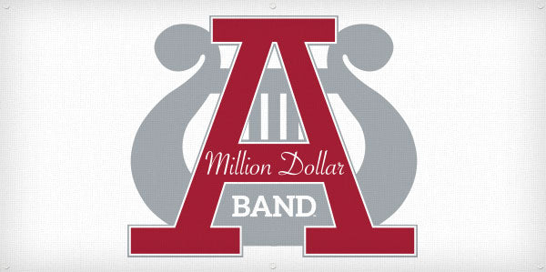 Million Dollar Band Vintage Logo Banner