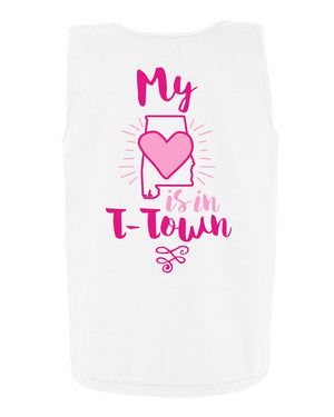 My Heart is in T-Town Comfort Colors Tank Top
