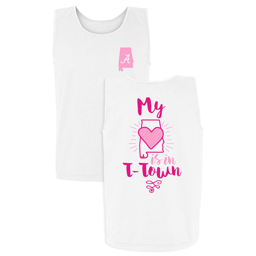 My Heart is in T-Town Comfort Colors Tank Top