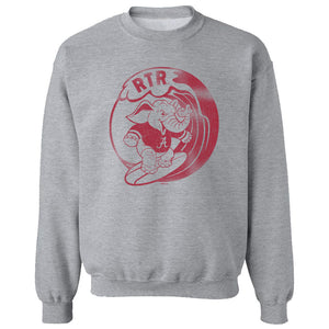 Surfing Retro Elephant Sweatshirt