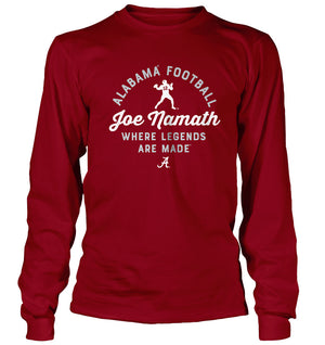 Alabama Football Arch Joe Namath