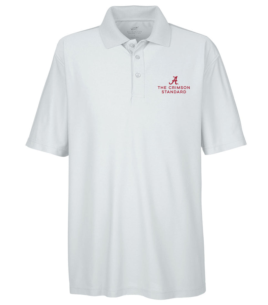 The Crimson Standard Men's Performance Golf Shirt