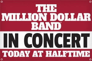 Million Dollar Band In Concert - 2ft x 3ft