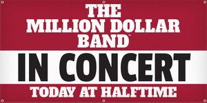 Million Dollar Band In Concert - 3ft x 6ft